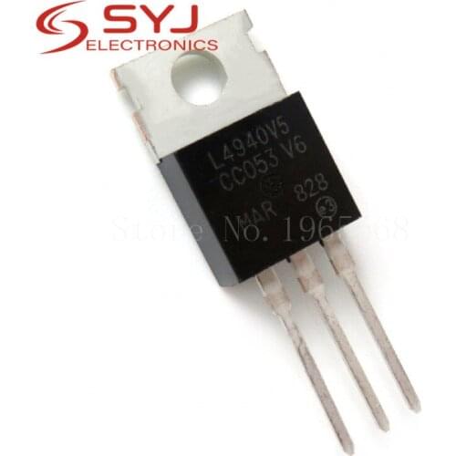 10pcs/lot L4940V5 REG LDO 5V 15A TO220 In Stock