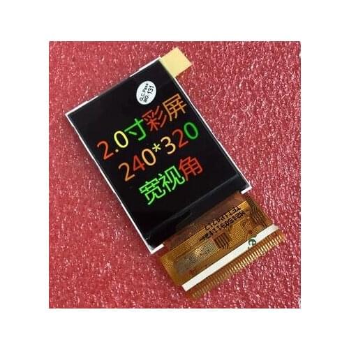2.0 inch 39P 262K HD TFT LCD Color Screen ILI9325 Drive IC MCU 8/16Bit Interface 240(RGB)*320