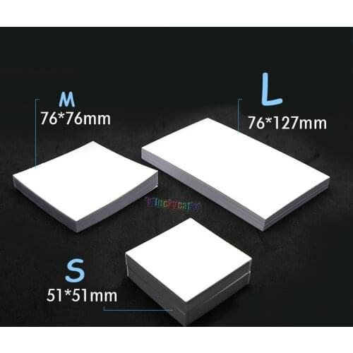 200 Sheets Thickening White Cementing Disposable Paper Dental Lab Denture Laboratory Cement Powder Mixing Paper