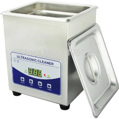 2L- 220V digital household ultrasonic cleaner ( JP-010T ) for glass Jewely shaver PCB cleaning