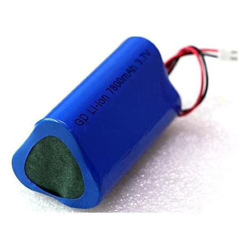 Free shipping 3.7v 7800mah 18650 li-ion rechargeable battery pack 18650-3P lithium ion battery