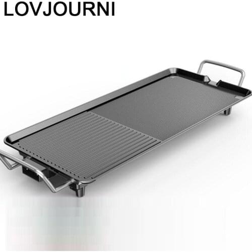 Pan Smoker Ocak Koruma Grelha Para Parrilla Kamado Barbecue Portable Churrasqueira Churrasco Barbacoa Mangal Electric Bbq Grill