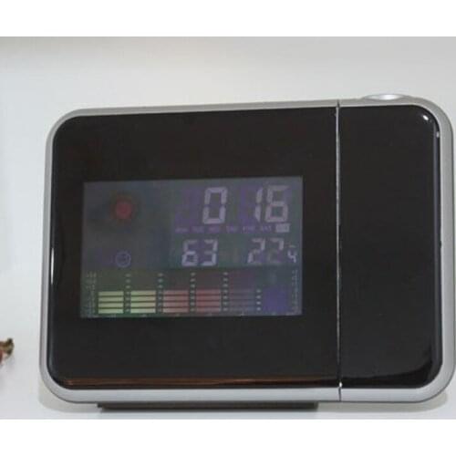 Будильник Electronic Clock with LED Display Screen Projection Weather Station Thermometer Temperature Humidity Monitor People