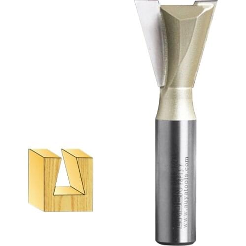 Fresas para router Woodworking Tools Dovetail Arden Router Bit - 1/2*3/8 - 1/2" Shank - Arden A0306218