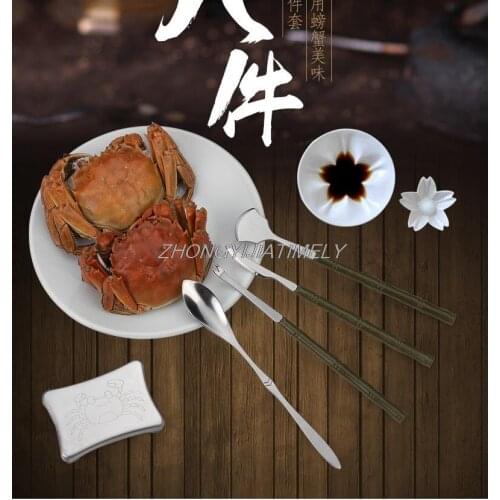 Crab eating tools, stainless steel demolition crab scissors, crab eating aids, Special tools for eating crabs, kitchen tools