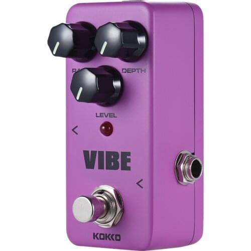 KOKKO VIBEGuitar Effect Pedal Mini Analog Rotary Speaker Electric Guitar Pedal True Bypass Full Metal Shell Guitar Accessories