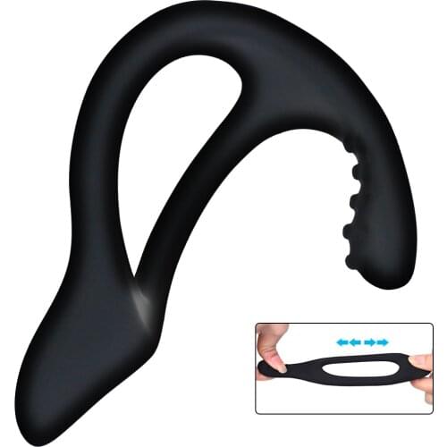 Penis Ring Mens Cock Rings Time Delay Ejaculation Man Women Anus Clitoral Stimulator High Elasticity Time Lasting Sex Toys for