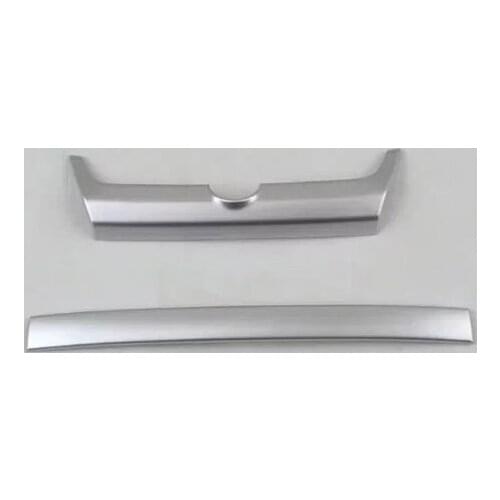 Newest Dashboard Center Console GPS Fascia Panel Frame Cover Interior Chrome Molding ABS For Buick GL8 2017