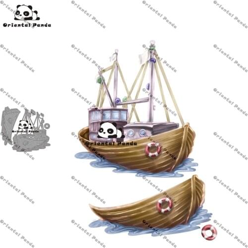 New Dies 2020 Camper Van Metal ship Dies diy Dies photo album cutting dies Scrapbooking Stencil Die Cuts stamps and dies