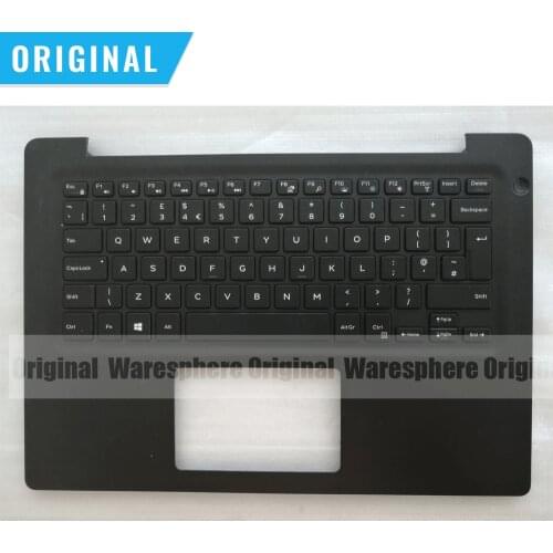 New Original Top Cover Upper Case for Dell Vostro 5481 Palmrest With keyboard PTXV1 0PTXV1 4600FJ060013 Black UK