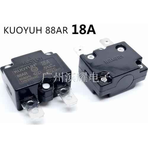 4Pcs Taiwan KUOYUH 88AR-18A Overcurrent Protector Overload Switch Automatic Reset