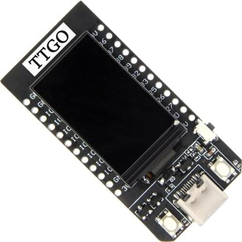 Ttgo T-Display Esp32 Wifi and Bluetooth Module Development Board for Arduino 1.14 Inch Lcd