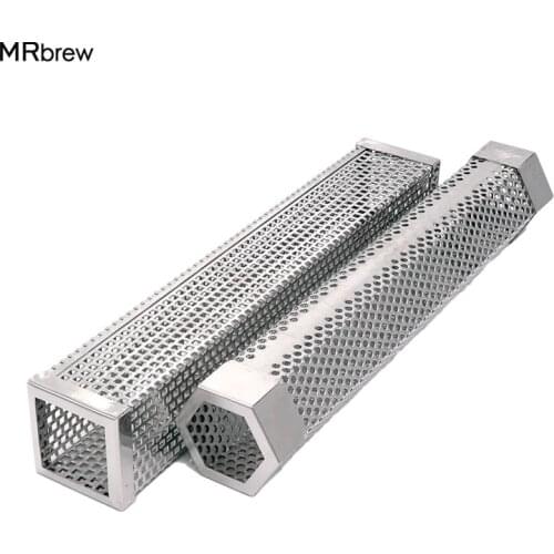 Pellet Smoker Tube,12'' Perforated Stainless Steel BBQ Smoke Generator to Add Smoke Flavor to All Grilled Foods