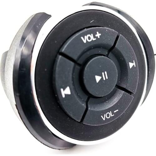Universal Wireless Bluetooth Media Car Steering Wheel Remote Control Buttons