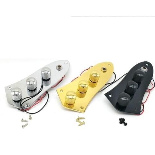 Electric guitar accessories Electric bass JB circuit board Electric bass circuit Bass circuit board Black silver gold