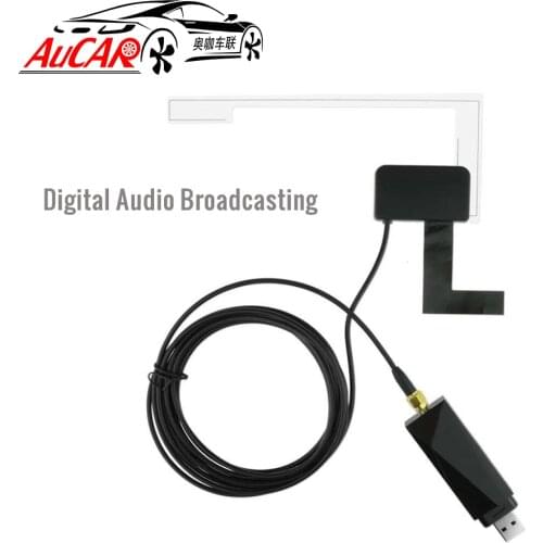 AuCAR DAB+ Radio Tuner USB DAB+ Digital Radio Receiver Antenna for Android Car Radio New Version
