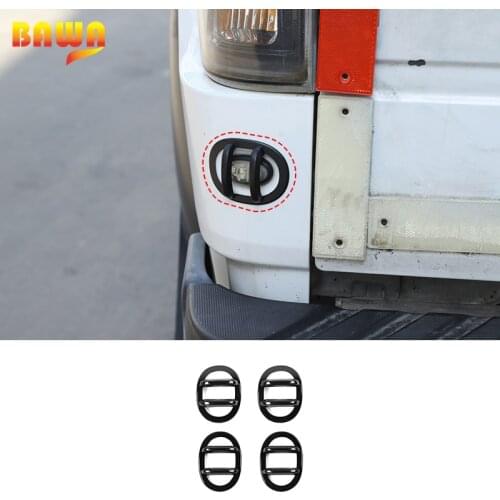 BAWA ABS Lamp Hoods For Ford F150 Car Front and Rear Turning Light Lamp Decoration Cover For Ford F150 Raptor 2009-2014