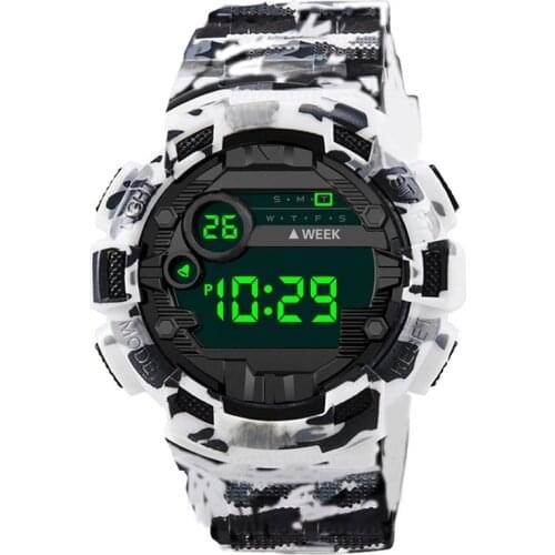 1pcs Luxury Mens Digital Led Watch Sport Men Outdoor Date Electronic Watches Waterproof Wrist Watch Clock Male