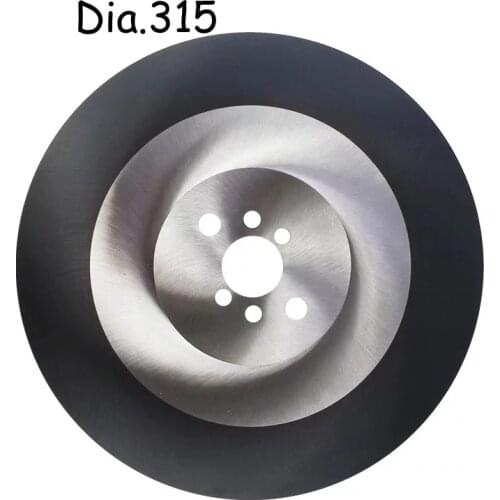 Dia.315mm*2mm W5/DM05 HSS Circular Saw Blade with TiAIN-Coated Iron Pipes Cutter for Industry Use