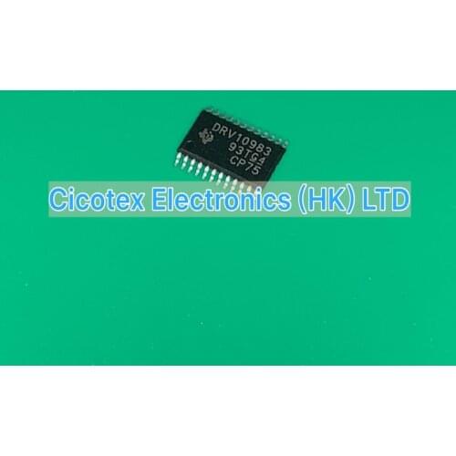 2pcs/lot DRV10983PWPR HTSSOP24 DRV10983 PWPR IC MOTOR DRIVER 8V-28V 24HTSSOP DRV10983PWPRG4 DRV10983P WPR DRV 10983PWPR