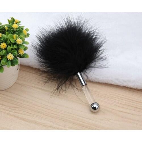 Erotic Bdsm Bondage Teaser Feather Tickler Fetish Flirting Stimulator Fore Play Goods for Adult Sex Toys for Couples Sex Shop