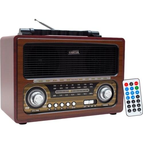EVERTON RT-860BT USB/SD/FM/BLUETOOTH SUPPORTED NOSTALGIC RADIO