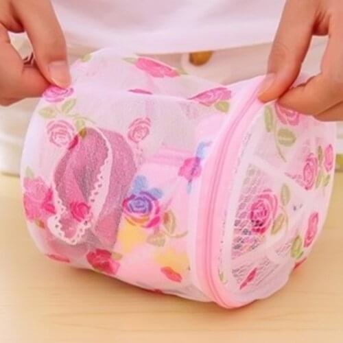 Home Underwear Laundry Bra Lingerie Clothes Aid Lingerie Mesh Net Wash Bag Zipped Bag Protection Bag Not Deformed Pouch