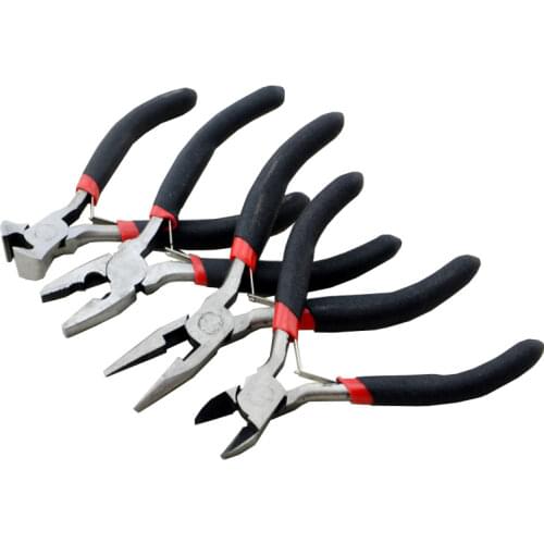 Insulated Cutter Clamping Stripping Functional Wire Crimping Cable Cutters Hand Tools Long Nose Pliers Electrician Repair Tools