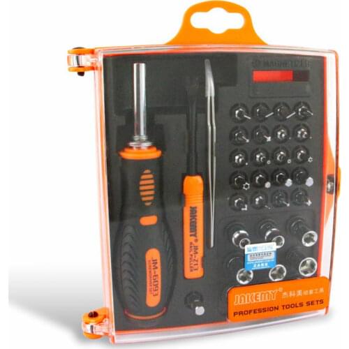 JAKEMY JM-6093 34 in 1 Multifunctional mini Professional kit precision Repair tool Household Electronics DIY Screwdriver tools