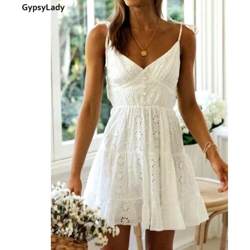 Khalee Yose White Summer Dresses