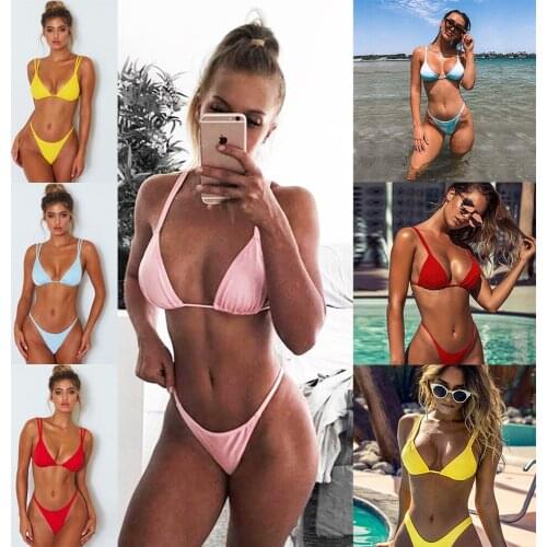 Swimsuit womens swimming suit bikini swimwear women bikinis 2019 mujer swimwear swimsuit female separate fused fused swimsuits