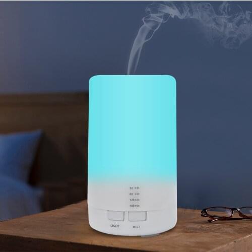 Mini Air Ultrasonic Humidifier USB Charging 5Color Led Night Light Aromatherapy Essential Oil Aroma Diffuser For Home Car Office
