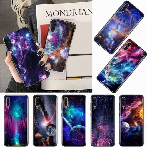 Starry sky Space universe Soft black Phone Case For Samsung Galaxy J2 J4 J5 J6 J7 J8 2016 2017 2018 Prime Pro plus Neo duo