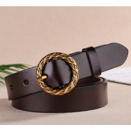 Leather Belt Women Waist Luxury Belts for Jeans Dresses Woman Pearl Studded Buckle Girls Ladies Fashion Decorative Corset Belt