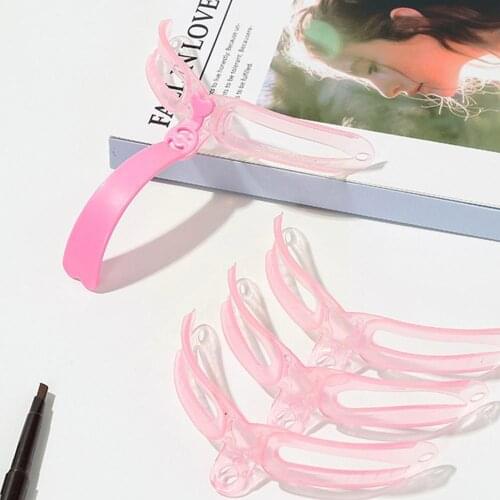 Eyebrow Stickers Hand-held Thrush Card Stereo Eyebrow For Beginners Aid Trimming Card Eyebrow Makeup Tool Thrush Z5N6