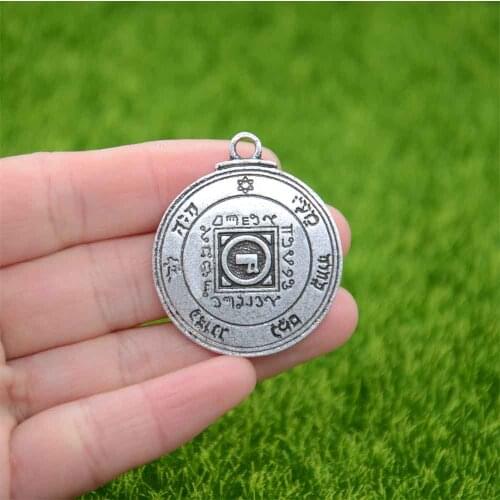 Ultimate Love Key Of Solomon Seal Pendant Wicca Pagan Talisman Necklace