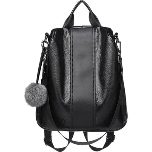 Women Leather Backpack Waterproof Anti-theft School Shoulder Bag Travel Rucksack New