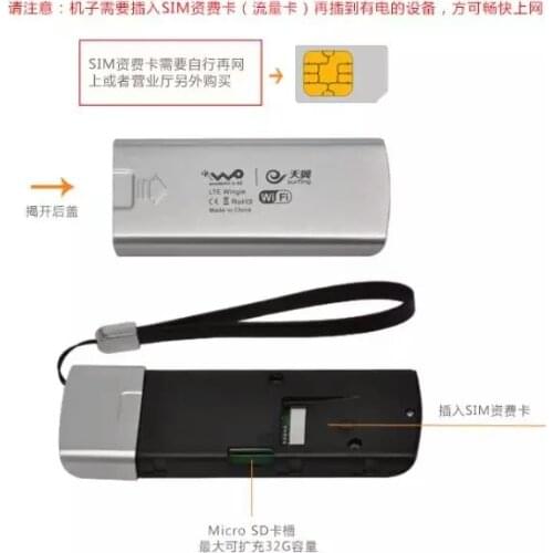 100Mbps LTE 4G/3G Mobile Wifi Router Network Wifi Hotspot with 4G SIM Card Slot
