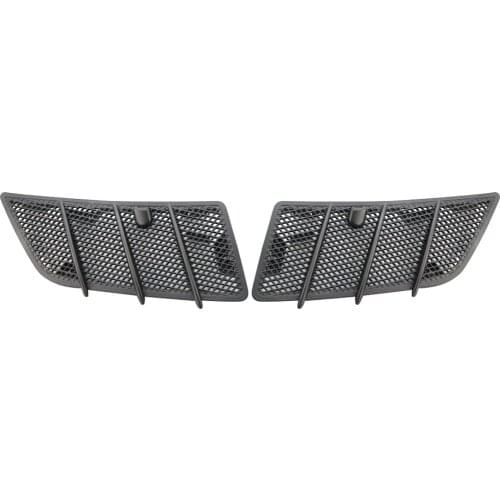 2Pcs Car Front Hood Air Vent Grille Cover Air Flow Intake Hoods for Mercedes Benz W164 ML / GL Class 2008-2011