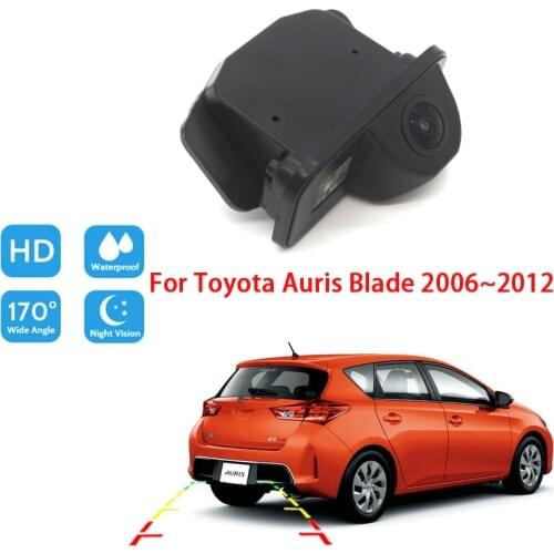 Car Rear View Camera For Toyota Auris Blade 2006 2007 2008 2009 2010 2011 2012 Waterproof Full HD Night Vision Back up Camera