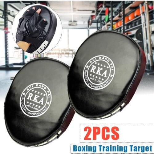 Boxing Gloves Equipment Pad Punch Target Bag MMA PU Karate Muay Thai Free Fight Sanda Training Adults kid Kick Boxing Gauntlet