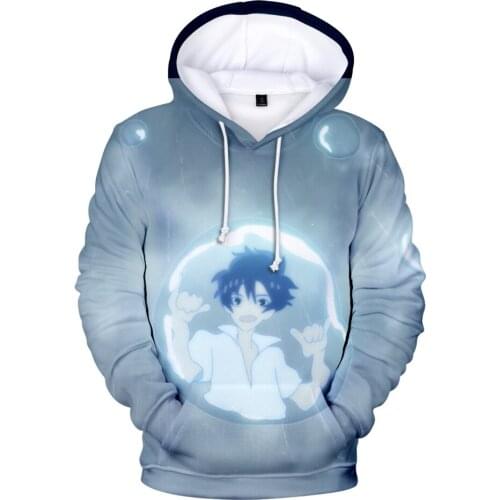3D Anime Ride Your Wave Hoodies Boys/girls Ocean Element Hoodie Personality Hip Hop Kids Children Long Sleeve Pullovers