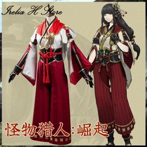 Monster Hunter Rise Receptionist Cosplay Costume Halloween Costumes