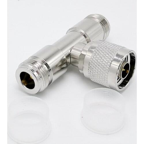 L16 N type Three-way connector N type male to 2 way N type Female Coaxial conversion connector