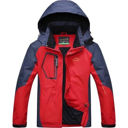 Hot Sale Jacket Men Army Windproof Hood Breathable mens jackets and coats Windbreak Coat Jaqueta masculina Plus Size L-5XL