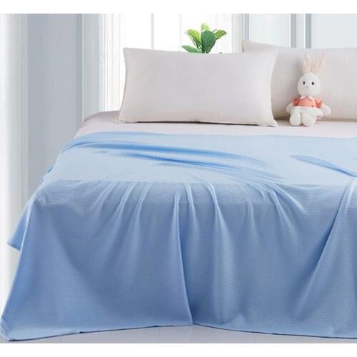 Soft Smooth Sheet Air Conditioning Is Summer Cool Blanket Washable Bamboo Fiber Breathable Quilt Lightweight Thin Nap Blanket