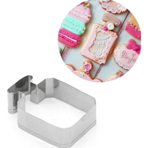 New type stainless steel metal perfume bottle embossing mold for DIY handmade jewelry making tools