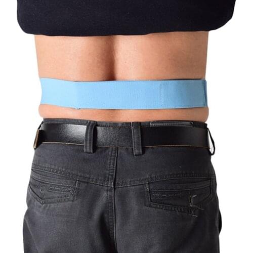 2Pcs Abdominal Dialysis Belt Peritoneal Dialysis Catheter Belt Peritoneal Dialysis Waistband Size Blue