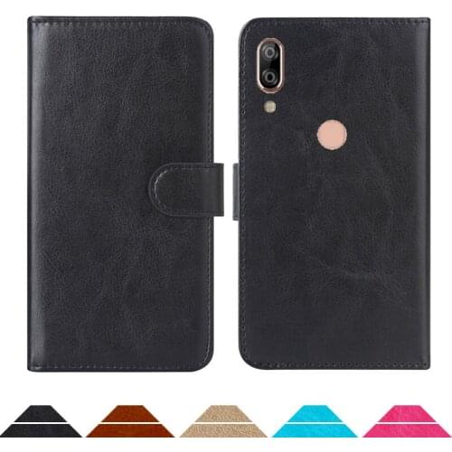 Luxury Wallet Case For Vsmart Active 1+ PU Leather Retro Flip Cover Magnetic Fashion Cases Strap