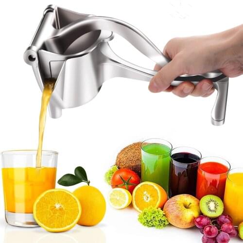 Metal Manual Juice Squeezer Aluminum Alloy Hand Pressure Juicer Pomegranate Orange Lemon Sugar Cane Juice Kitchen Fruit Tool